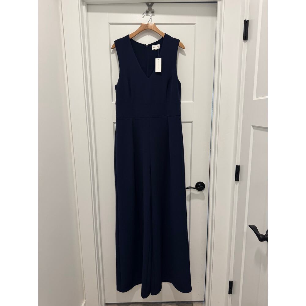 Sugar + lips, navy ripped jumpsuit new tags